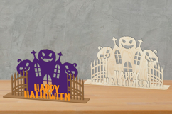 Halloween Laser Cut, Halloween Decor Product Image 1