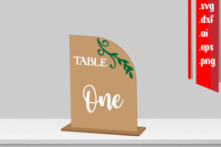 Wooden Table Numbers One Product Image 1