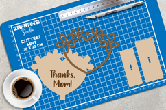 Mothers Day Flowers Stand Lasercut Engraving Product Image 2