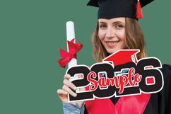 Graduation 2026 Party Name Sign, Graduation Decoration Product Image 2