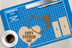 Mothers Day Flowers Stand Lasercut Engraving Product Image 2