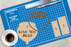 Mothers Day Flowers Stand Lasercut Engraving Product Image 2