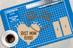 Mothers Day Flowers Stand Lasercut Engraving Product Image 2