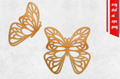Butterflies Lasercut Decor Svg Product Image 1