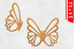 Butterflies Lasercut Decor Svg Product Image 1