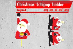 Christmas Lollipop Holders | Santa Claus Lollipop Holders Product Image 1