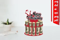Merry Christmas Money Cake 6 | Santa Claus Money Cake Product Image 1