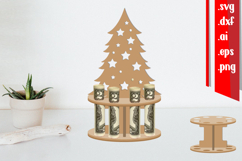 Christmas Money Cake Laser cut - Money Cake Laser cut Product Image 1