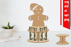 Christmas Money Cake Laser cut - Gingerbread Money Cake Product Image 1