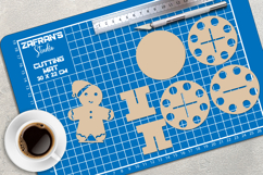 Christmas Money Cake Laser cut - Gingerbread Money Cake Product Image 2