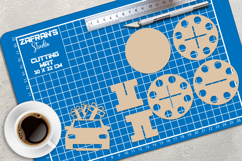 Christmas Money Cake Laser cut - Money Cake Laser cut Product Image 2