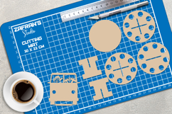 Christmas Money Cake Laser cut - Money Cake Laser cut Product Image 2