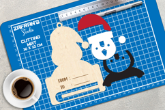 Christmas Money Card Laser cut, Winter Money Card Laser cut Product Image 2