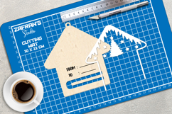 Christmas Money Card Lasercut, Gingerbread Money Card Product Image 2