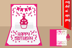 Happy Birthday Pop-Up Card Product Image 1