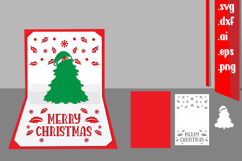 Christmas Pop-Up Card, 3D Christmas Card Product Image 1
