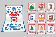 Christmas pop up card, 3D Christmas pop up card Bundle Product Image 1