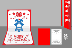 Christmas Pop-Up Card, 3D Christmas Card Product Image 1