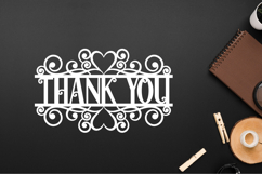 Thank You Papercut, Thank You Cut Files Product Image 1