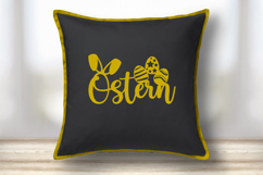Frohe Ostern Cut file, Happy Easter SVG Laser file Product Image 2