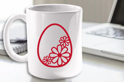 Easter Egg SVG Laser file, Plotter file, Easter Decor Product Image 2