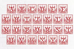 Christmas Ball Alphabet A-Z Svg Eps Ai Png Pdf Product Image 2