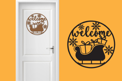 Christmas Welcome Sign, Welcome Sign, Christmas Wall Signs Product Image 2
