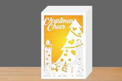 3D Christmas Shadow Box Paper cut, Shadow Box Bundle Product Image 2