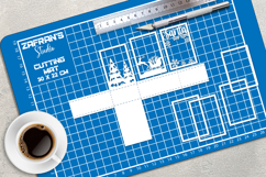 Christmas Shadow Box Paper cut - 3D Shadow Box Product Image 2