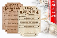 Christmas Letter Board | Christmas Wish Board | Dear Santa Product Image 1