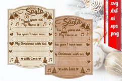 Christmas Letter Board | Christmas Wish Board | Dear Santa Product Image 1