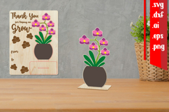 Thank you Teacher Wooden Card, Teacher Wooden Card Product Image 1