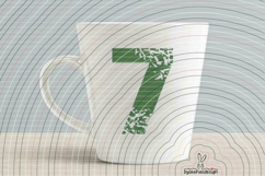 Numbers 0 - 9 Cutting File SVG DXF Product Image 4
