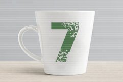 Numbers 0 - 9 Cutting File SVG DXF FCM Product Image 3