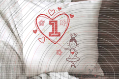 number heart 1-9 Cutting file SVG DXF Product Image 3