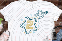 number star 1-9 Cutting File SVG DXF Product Image 2