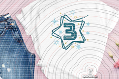 number star 1-9 Cutting File SVG DXF Product Image 3