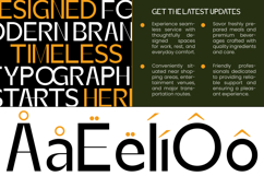 Zanithe - Modern Geometric Sans Serif Product Image 3