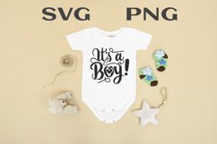 It&#039;s a boy quote Svg Png Product Image 2