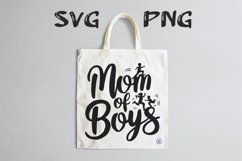 Mom of boys quote Svg Png Product Image 3