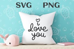 I love you Svg Png Product Image 2