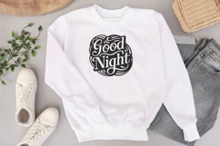 Good night quote Svg Png Product Image 1