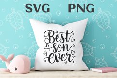 Best son ever quote Svg Png Product Image 2
