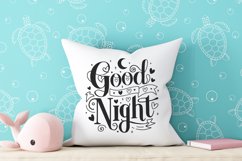 Good night quote Svg Png Product Image 2