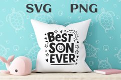 Best son ever quote Svg Png Product Image 2