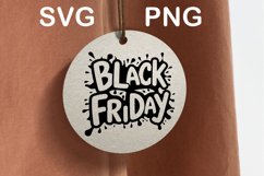 Black friday tag Svg Png Product Image 2