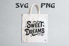 Sweet dreams quote Svg Png Product Image 2