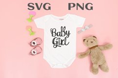 Baby girl quote Svg Png Product Image 1