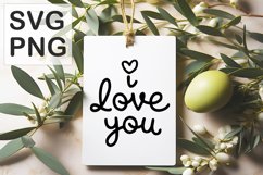 I love you Svg Png Product Image 1