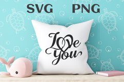 I love you Svg Png Product Image 2